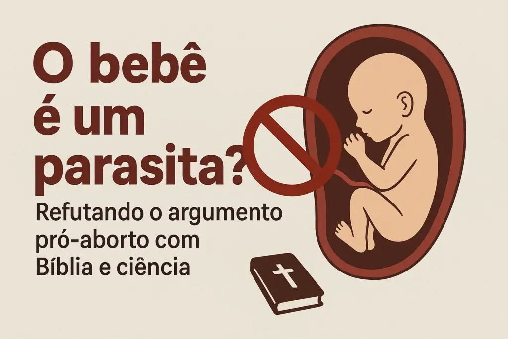 O bebê é um parasita? Bíblia e ciência contra o aborto chatgpt image 26 de ago. de 2025, 11 19 11