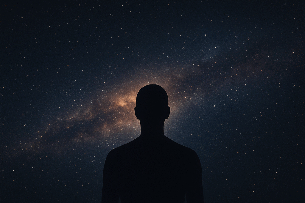 o ser humano diante da imensidão