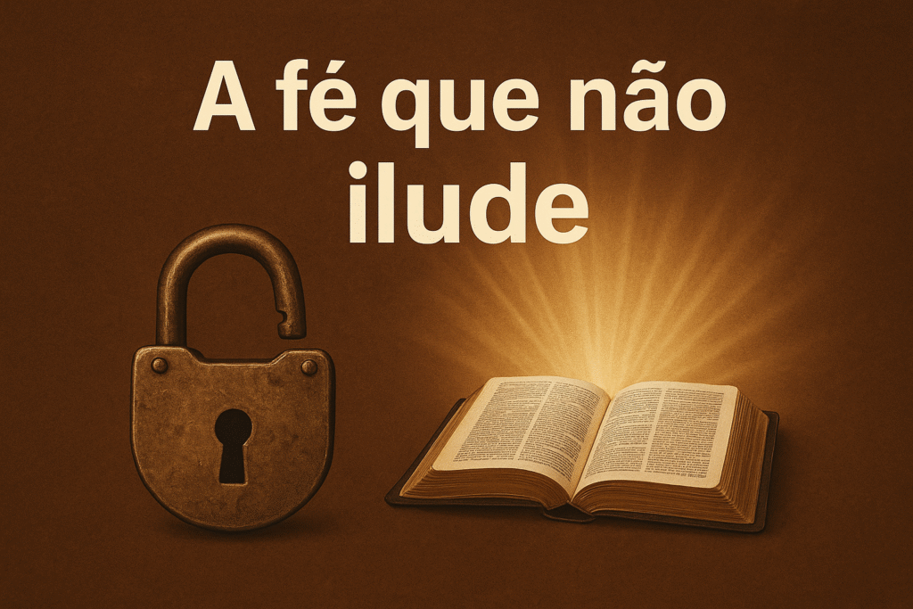 a fé que não ilude