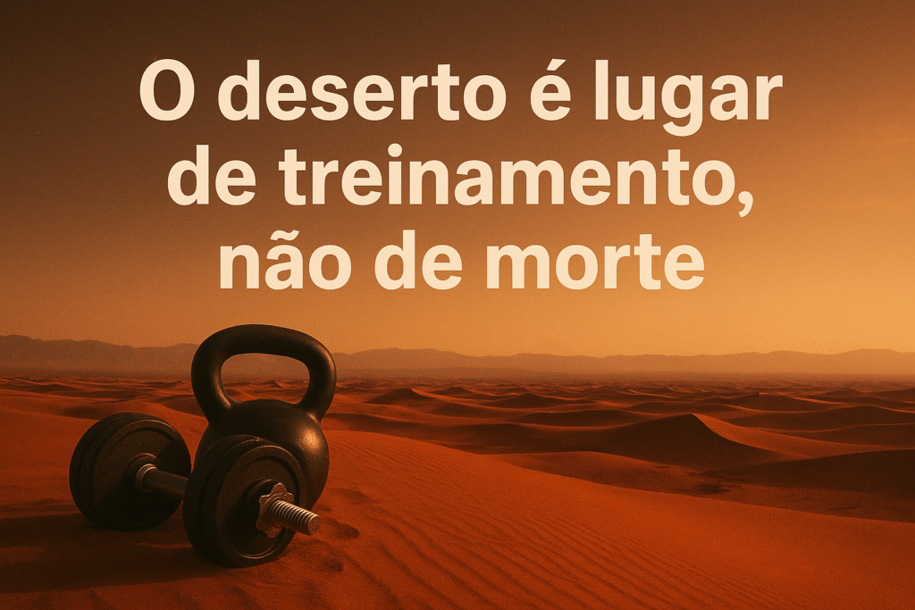 o deserto é lugar de benção o deserto é lugar de benção