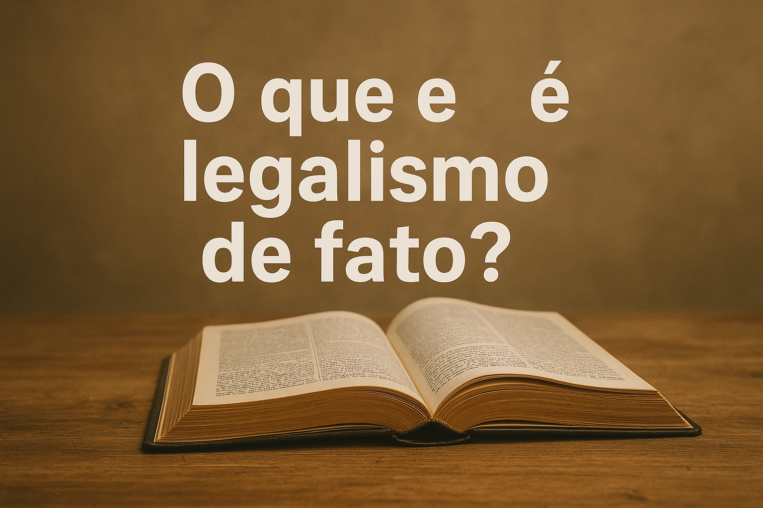 o que é legalismo o que é legalismo