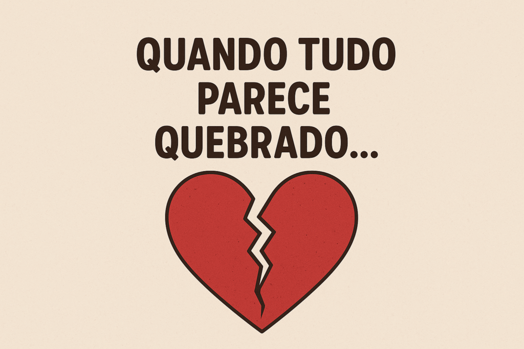 quando tudo parece quebrado