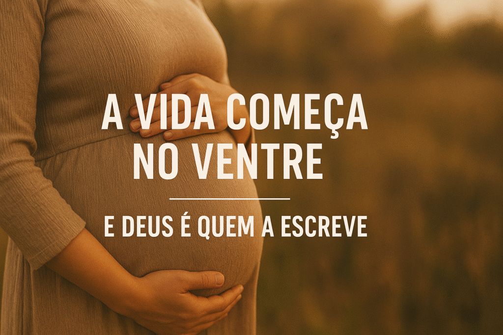 a vida começa no ventre
