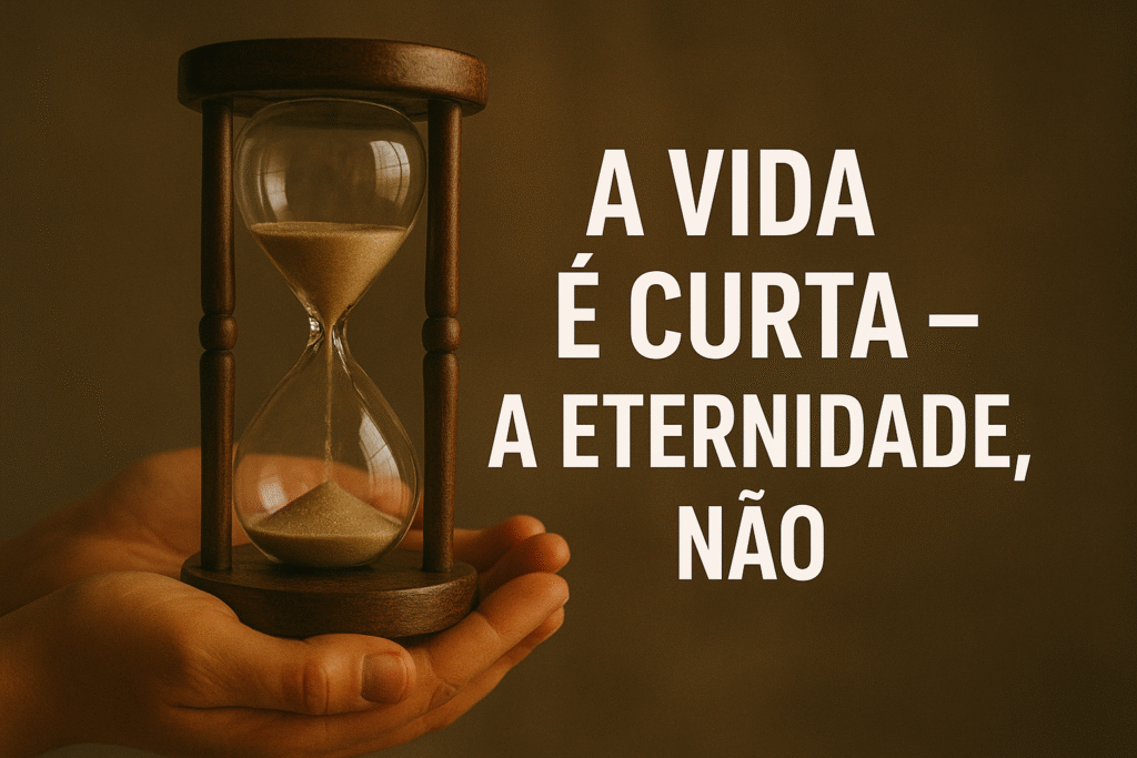 a vida é curta