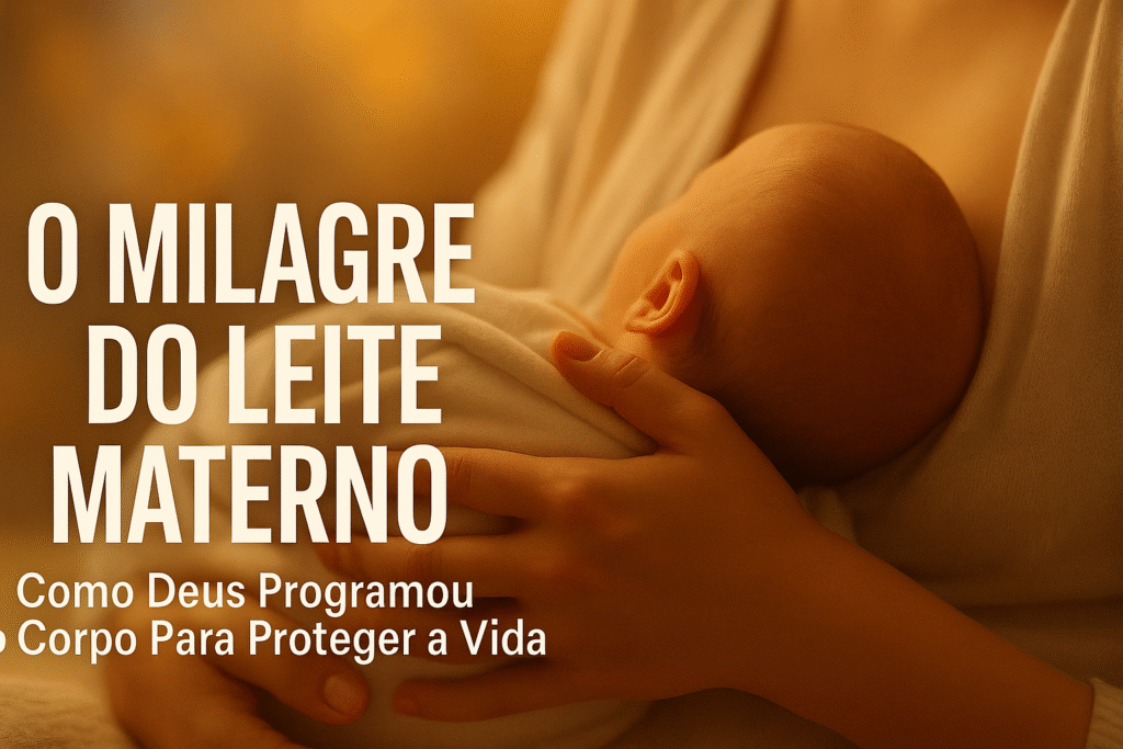 🍼 O Milagre do Leite Materno: Como Deus Programou o Corpo Para Proteger a Vida leite materno capa