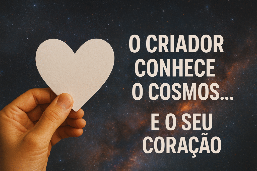 o criador conhece o seu coração