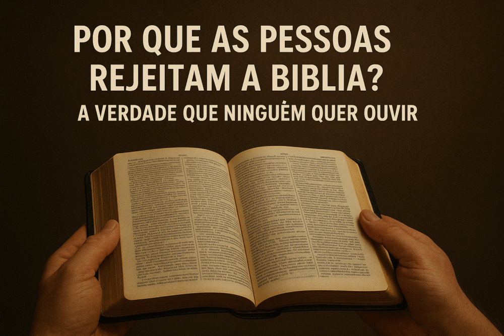 capa rejeitam a biblia