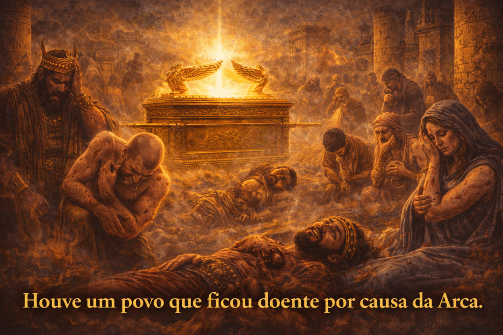 sim, houve um povo que ficou doente por causa da arca sim, houve um povo que ficou doente por causa da arca