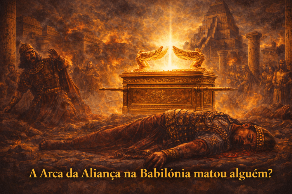 A Arca da Aliança na Babilônia matou alguém? a arca na babilonia
