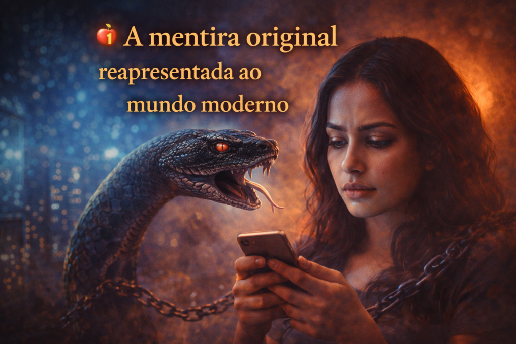 a mentira original . a mentira original .