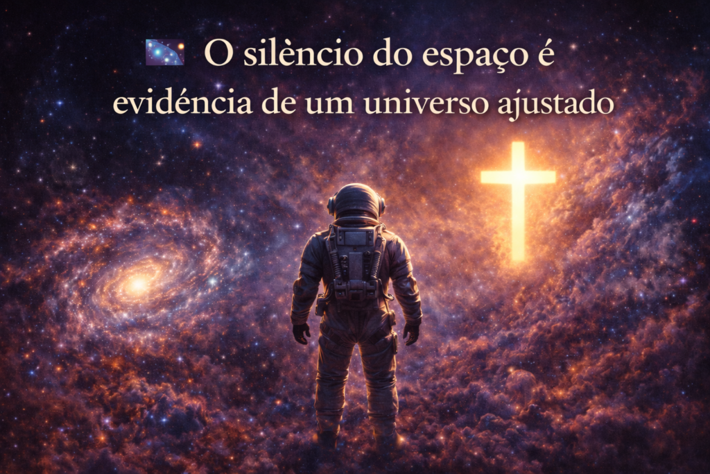 🌌 O silêncio do espaço é evidência de um universo ajustado o silencio do espaço