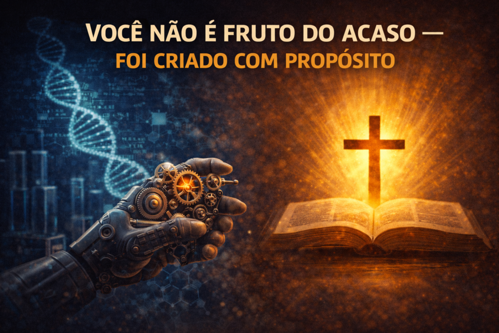 Você Não É Fruto do Acaso — Foi Criado com Propósito criado com proposito