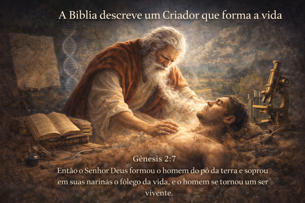 a biblia descreve um criador