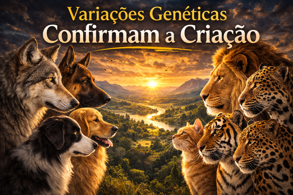 Variações Genéticas Confirmam a Criação — Não o Darwinismo variação genetica