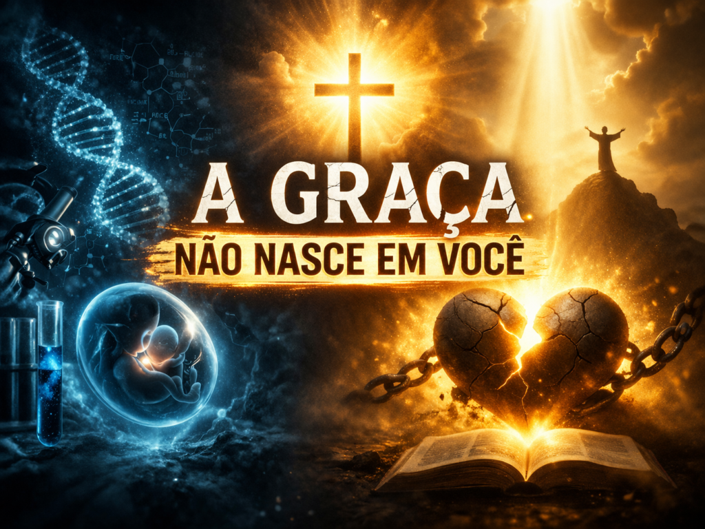 a graça não nasce em você
