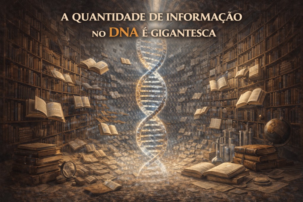 a quantidade de informação no dna