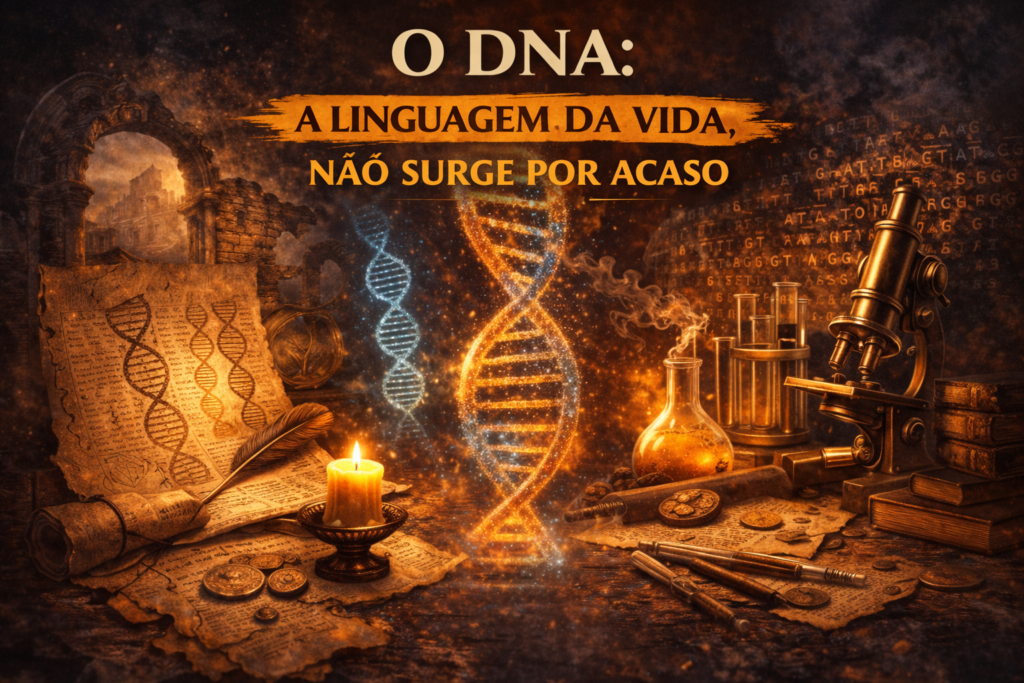 O DNA: A Linguagem da Vida Não Surge por Acaso o dna