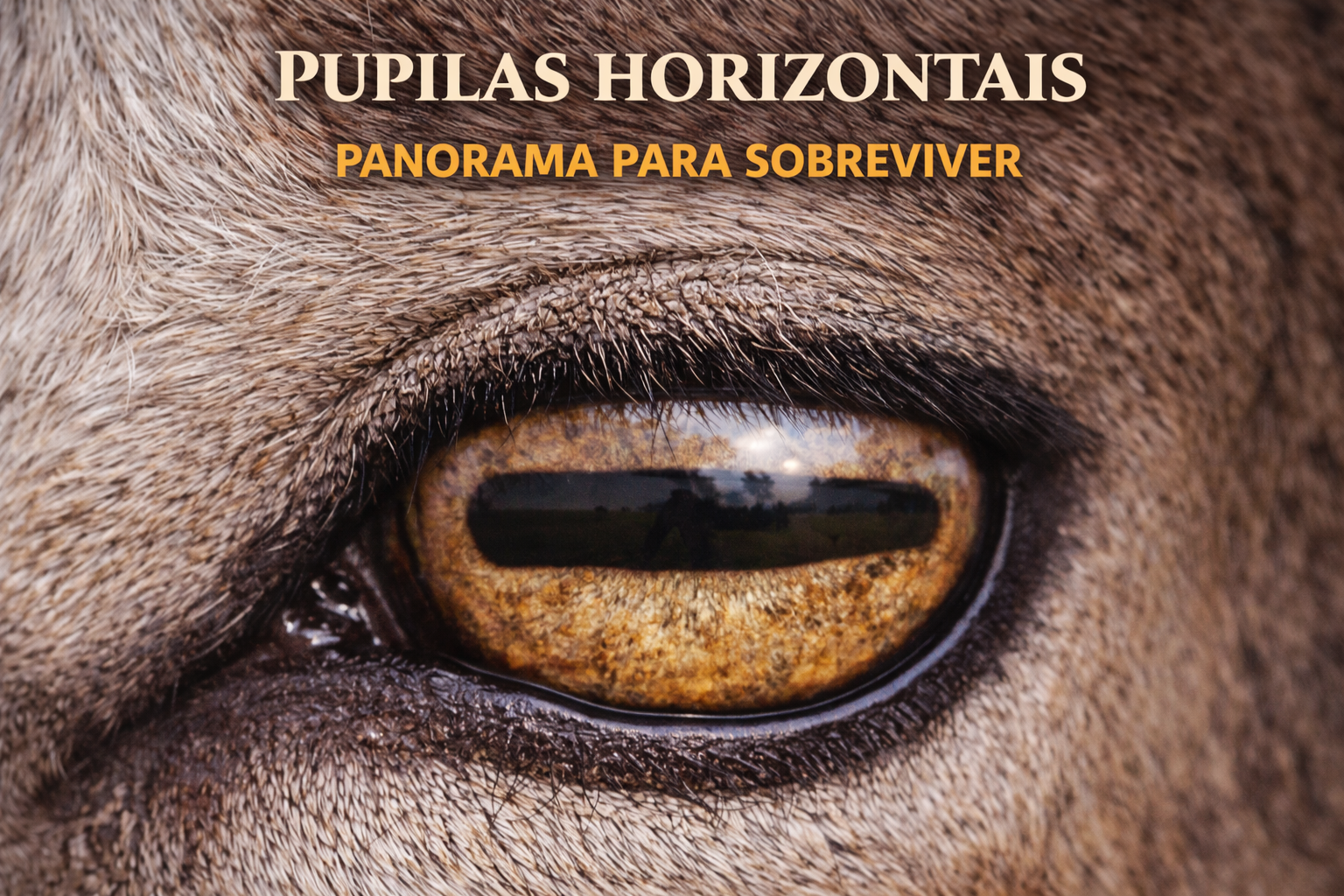 pupilas horizontais pupilas horizontais