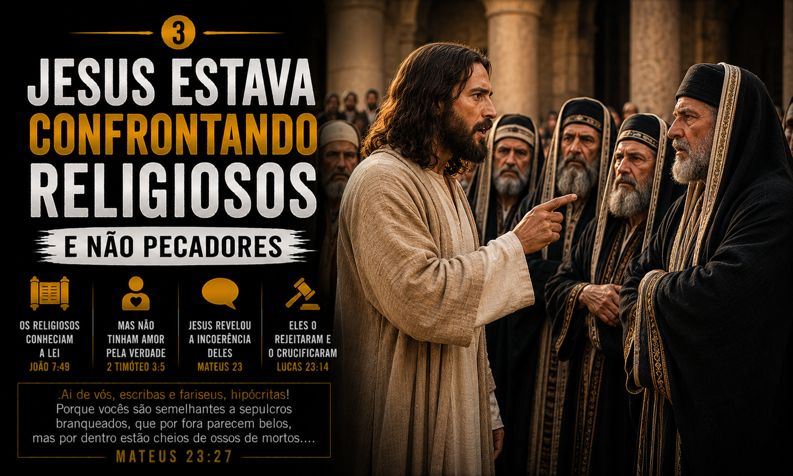 O Filho Pródigo Não Era o Único Filho Perdido 3️⃣jesus estava confrontando religiosos