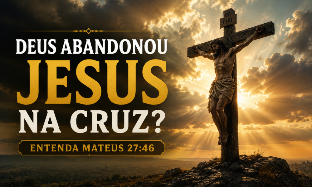 deus abandonou jesus na cruz