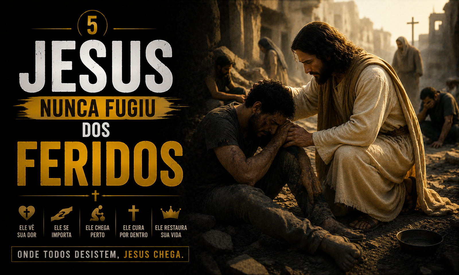jesus nunca fugiu dos feridos jesus nunca fugiu dos feridos