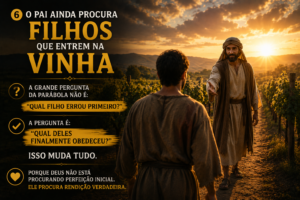 o pai ainda procura filhos que entrem na vinha