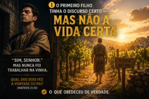 o primeiro filho tinha o discurso certo