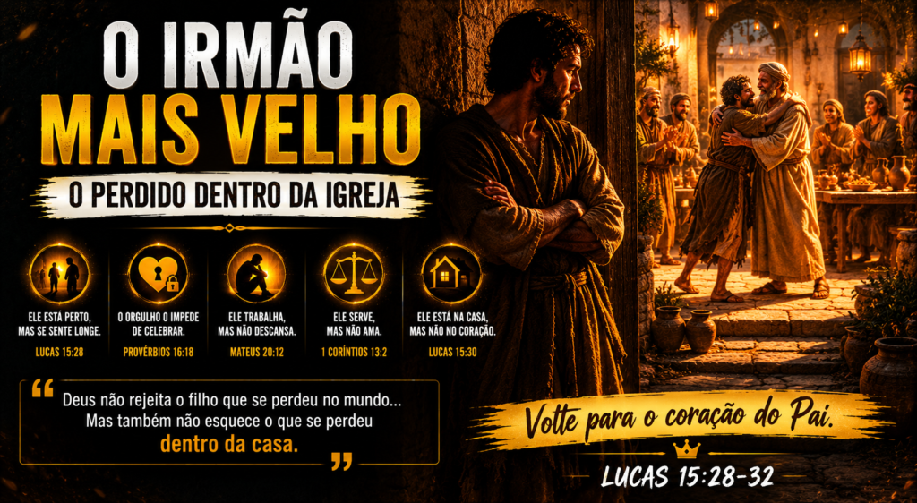 O Irmão Mais Velho — O Perdido Dentro da Igreja capa o irmão mais velho — o perdido dentro da igreja
