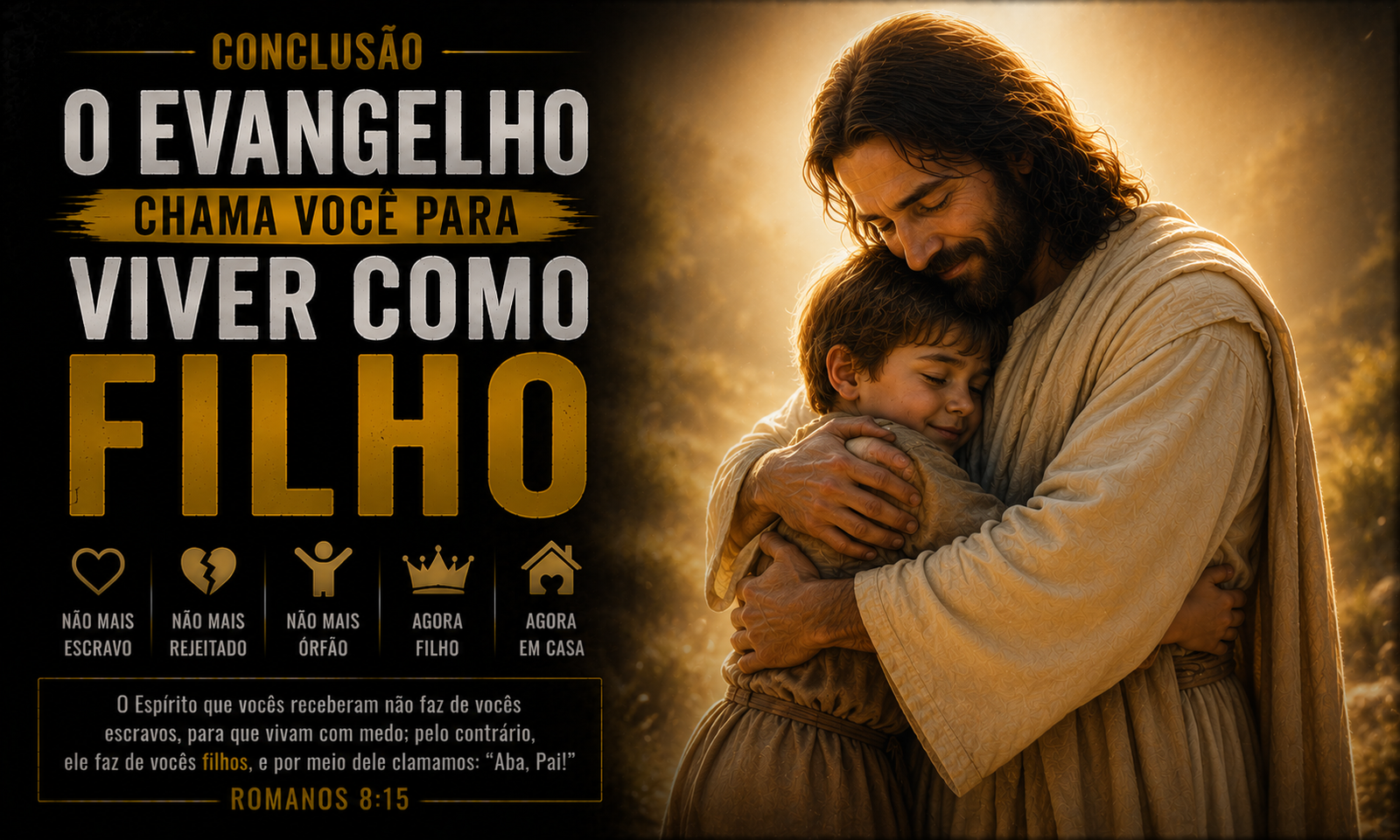 o evangelho convida a viver como filho o evangelho convida a viver como filho