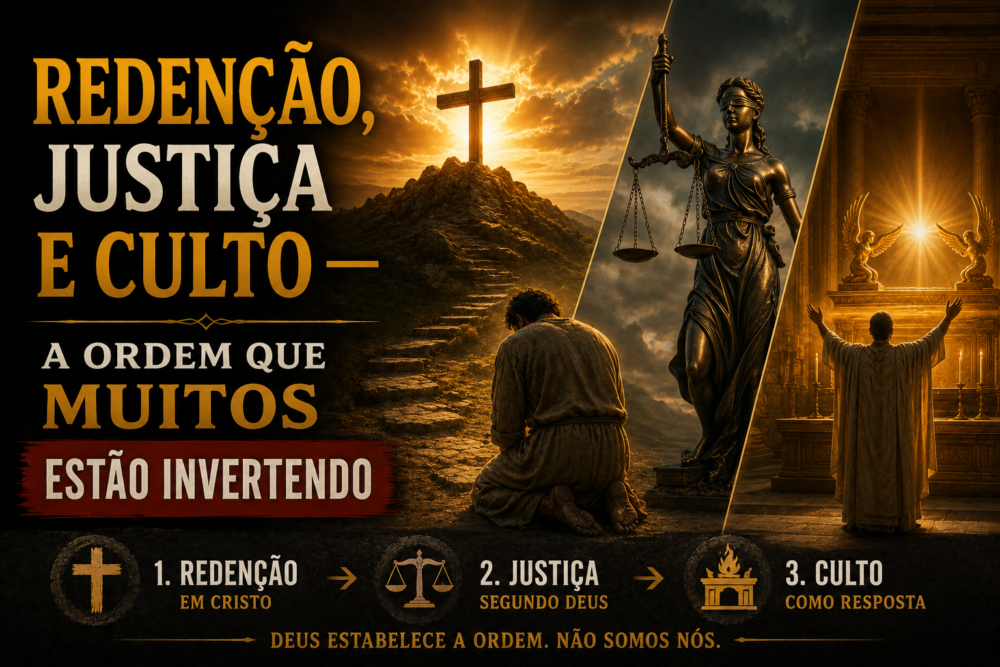 redenção , justiça e culto