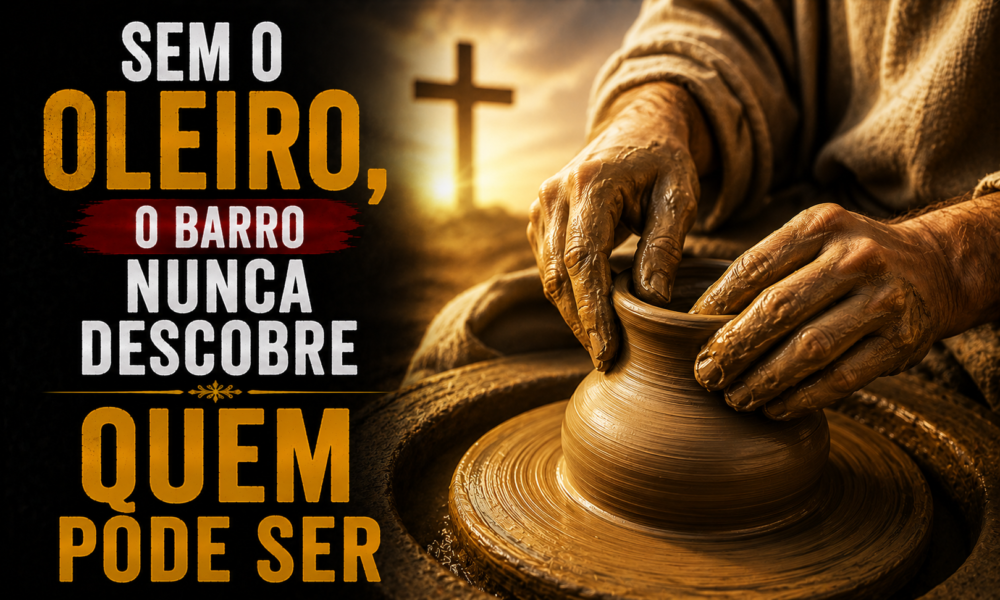 Sem o Oleiro, o Barro Nunca Descobre Quem Pode Ser capa sem o oleiro, o barro nunca descobre quem pode ser