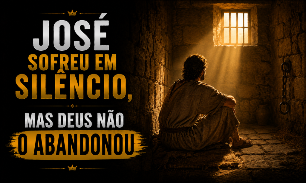 capa josé sofreu em silêncio mas deus não o abandonou